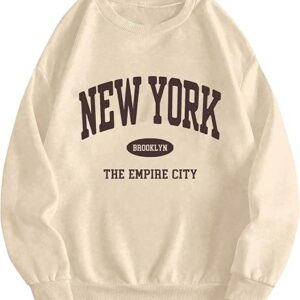 Hilinker Women's Graphic Crewneck Sweatshirts